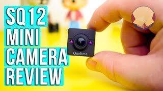 SQ12 mini FULL HD camera Review How To Use Instructions [upl. by Pattie]