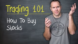 Trading 101 How to Buy Stocks [upl. by Enelhtak840]