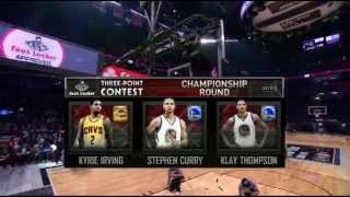 2015 NBA 3Point contest FULL FINAL ROUND [upl. by Schott]