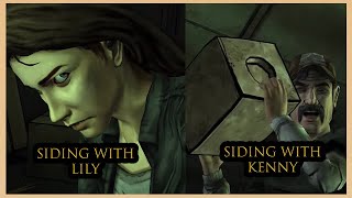 Killing or Saving Larry Side With Kenny or Lily  The Walking Dead Season 1 Episode 2 [upl. by Larentia]