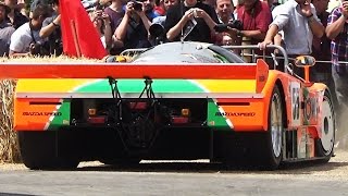 Mazda 787B LOUD 4 Rotor Sound amp Idle on Track [upl. by Luz355]