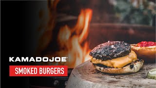 Kamado Joe  Smoked Burgers [upl. by Melany645]