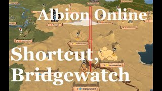 Albion Online  Caerleon to Bridgewatch fast almost safely [upl. by Irvin75]