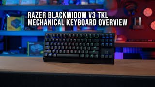 Razer BlackWidow V3 TKL Mechanical Keyboard Overview [upl. by Wilsey]