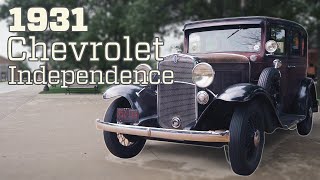 Unrestored 1931 Chevrolet Independence [upl. by Kcireddor]