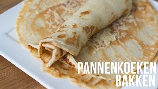 HOW TO Pannenkoeken bakken  OhMyFoodness [upl. by Ehsiom]