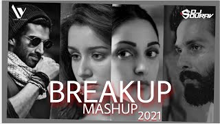 Breakup Mashup 2021  Dj Sourav X Yash Visual  Breakup [upl. by Dell]