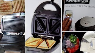 Sandwich Maker Demo amp Review Beginners Guide [upl. by Eiramait]