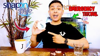 Snap On Smile Dental Veneer Tutorial  Keep Your Smile It Works [upl. by Rudiger]