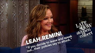 Leah Remini Argues That Scientology Isnt A Religion [upl. by Inalel572]