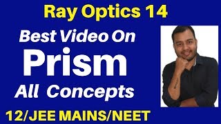 Ray Optics 14  Refraction through Prism  Concept  Numericals amp Minimum Deviation Case JEENEET [upl. by Suvart211]