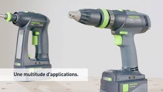 Perceusevisseuse sans fil T 183  C 18  Festool [upl. by Weston]