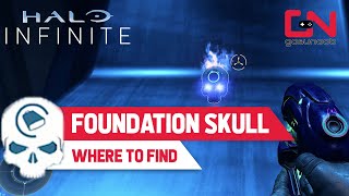 Foundation SKULL Location Halo Infinite [upl. by Eimareg291]