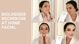 Biologique Recherche at Home Facial [upl. by Ahsotal871]