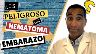 🤷‍♀️Es peligroso un Hematoma en el Embarazo con Sangrado ✅Que son los hematomas Retrocorial [upl. by Gnov330]