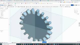 OnShape Gear Tutorial [upl. by Melgar902]