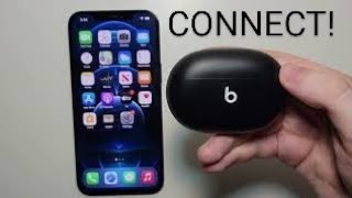 How to Connect Beats Studio Buds to iPhone [upl. by Eah]