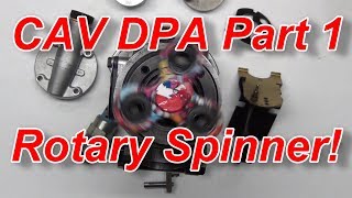 How a Diesel Injector Pump works CAV DPA Build Part 1 [upl. by Ardnasella323]