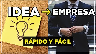 5 Pasos para Pasar de Idea de Negocio a Empresa Exitosa [upl. by Zehe]