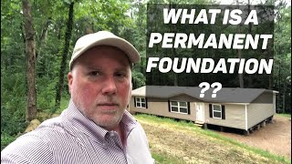 What is a Permanent Foundation Mobile Home Investment Development Project [upl. by Osswald578]