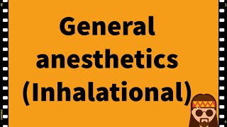 Pharmacology General Anesthetics Anesthesia CNS MADE EASY [upl. by Ahsienal]