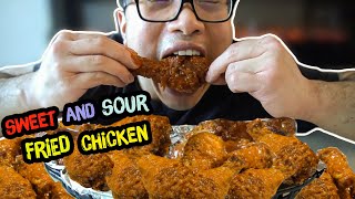 SWEET AND SOUR FRIED CHICKEN [upl. by Lon406]