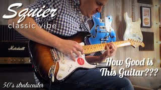 Squier Classic Vibe 50s Stratocaster [upl. by Kizzee]