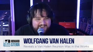 Wolfgang Reveals There Was a Van Halen Reunion in the Works Before Eddie Died [upl. by Ecnahc92]