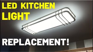 LED Ceiling Light Replacement  FULL INSTALL [upl. by Llenor]