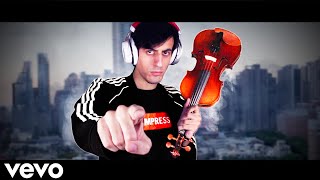 VIOLIN DISS TRACK Official Music Video [upl. by Beall451]