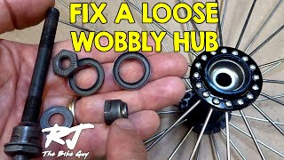 How To Fix Loose Wobbly Wheel Hub [upl. by Joni388]