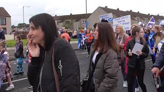 Tranent Gala Parade 08 06 19 [upl. by Nnalorac]