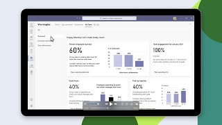 Microsoft Viva Insights  Foster success and wellbeing across the organization [upl. by Tomlinson]