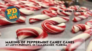 47 Making hand made candy canes and a little history about Candy Canes [upl. by Broderic235]