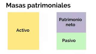 Patrimonio empresarial y Masas patrimoniales [upl. by Ondrea]