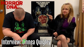 Interview Linnea Quigley  HorrorDNA [upl. by Meekar]