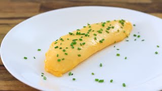 French Omelette Recipe  How to Make French Omelet [upl. by Arelus]