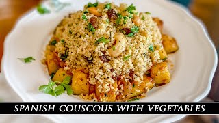 The BEST Couscous you will EVER Taste  Spanish Couscous Recipe [upl. by Balas874]