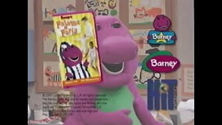 Barney  Barneys Pajama Party 2001 VHS Rip [upl. by Selyn]