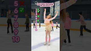 Omg😱 How many viral songs do you know🤯💗🎧⛸️✨ shorts short [upl. by Nala]