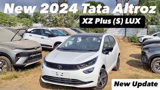 2024 New Tata Altroz XZ Plus S LUX ⛽️ Review [upl. by Aleahcim]