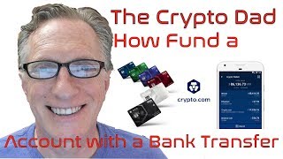 How to Fund your Cryptocom Account with a Bank Transfer [upl. by Dranrev910]