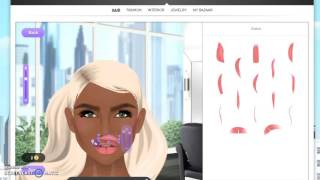 Stardoll 5 SD Lip Stardesign Hair Tutorial by Crazy Tiffany [upl. by Gertrude511]