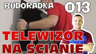 Jak zawiesić telewizor na ścianie oraz płycie gipsowej [upl. by Imoian759]