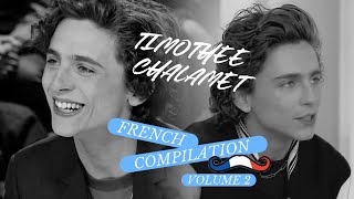 30 minutes of Timothée Chalamet Speaking French Vol 2 [upl. by Geoffrey]