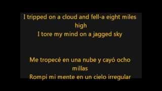 Just Dropped In  Kenny Rogers Lyrics Español  English [upl. by Christi]