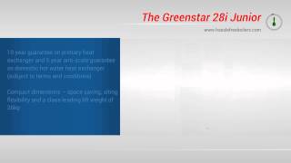 Worcester Bosch Greenstar 28i Junior Combi Boiler [upl. by Carper]