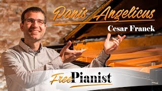 Panis Angelicus  KARAOKE  PIANO ACCOMPANIMENT  A Major  Cesar Franck [upl. by Floria]