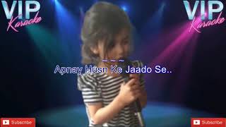 Ankhiyo Se Goli Maare Karaoke Song With Scrolling Lyrics [upl. by Emmey]