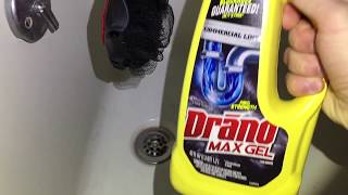 How To Unclog A Drain With Drano Gel Commercial Strength [upl. by Nguyen954]